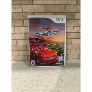 Cars Race‎ O Rama Disney Pixar Nintendo Wii Video Game Complete Tested 122